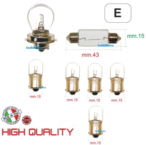 Set lampadine 12v luce faro - 12v,
