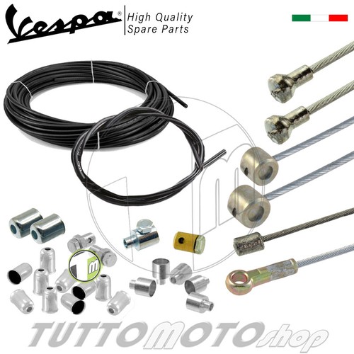 Kit completo guaine fili vespa - kit,
